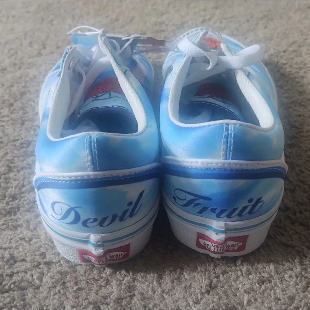 Vans X One Piece Old Skool Sneakers Devil Fruit Sneakers BRAND NEW WITH TAGS
